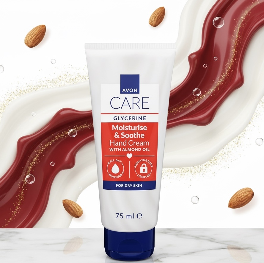 کرم دست روغن بادام و گلیسیرین آون کر